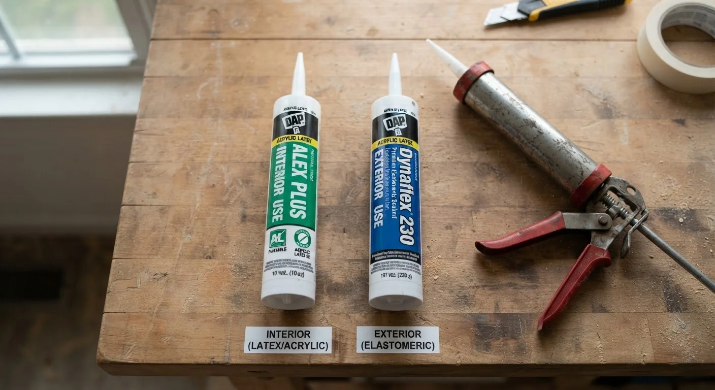 Caulk vs Sealant: Knowing Which Gap-Filler Belongs Where