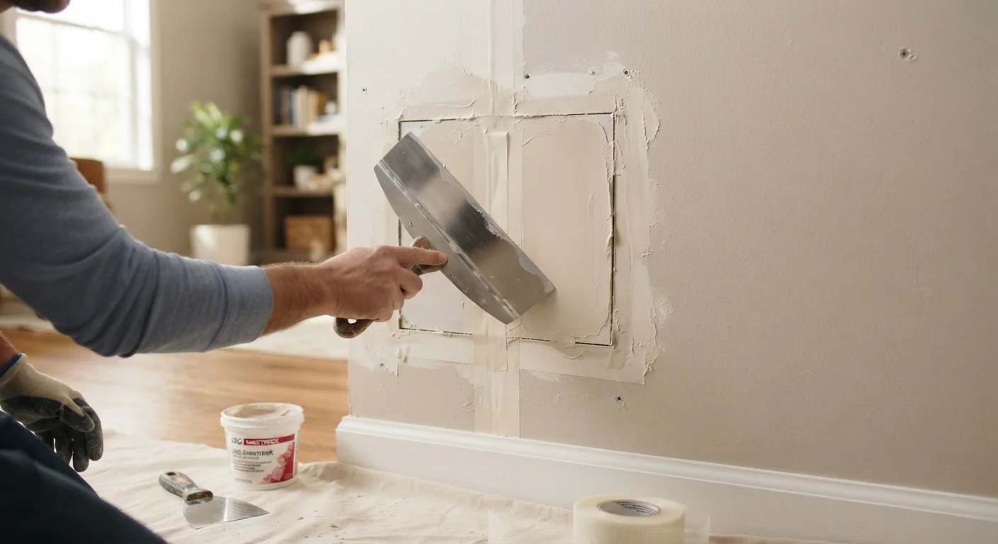 Drywall Repair from Nail Holes to Fist-Sized Damage