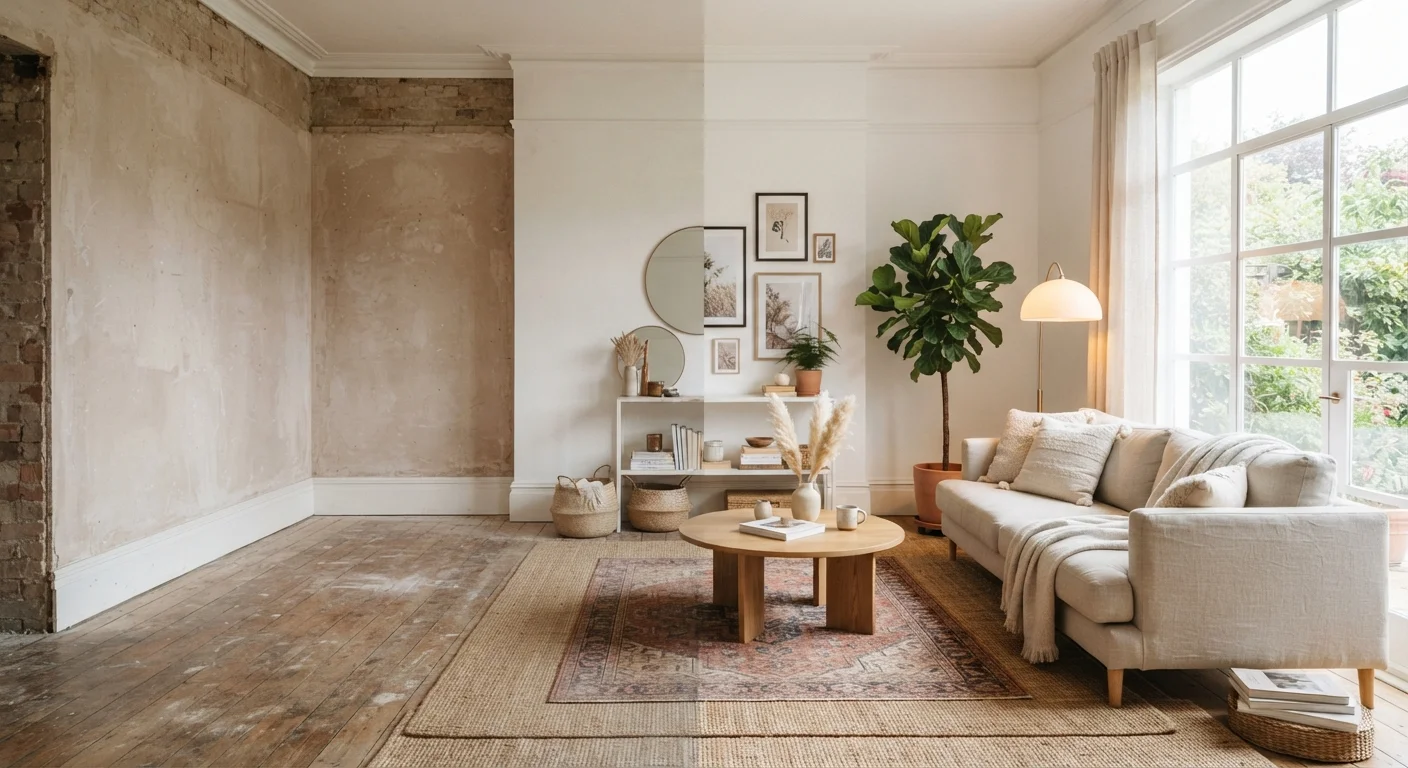 Interior Design End to End: From Empty Room to Finished Space