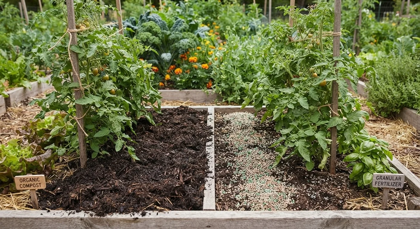 Organic Compost vs. Synthetic Fertiliser: Understanding the Difference