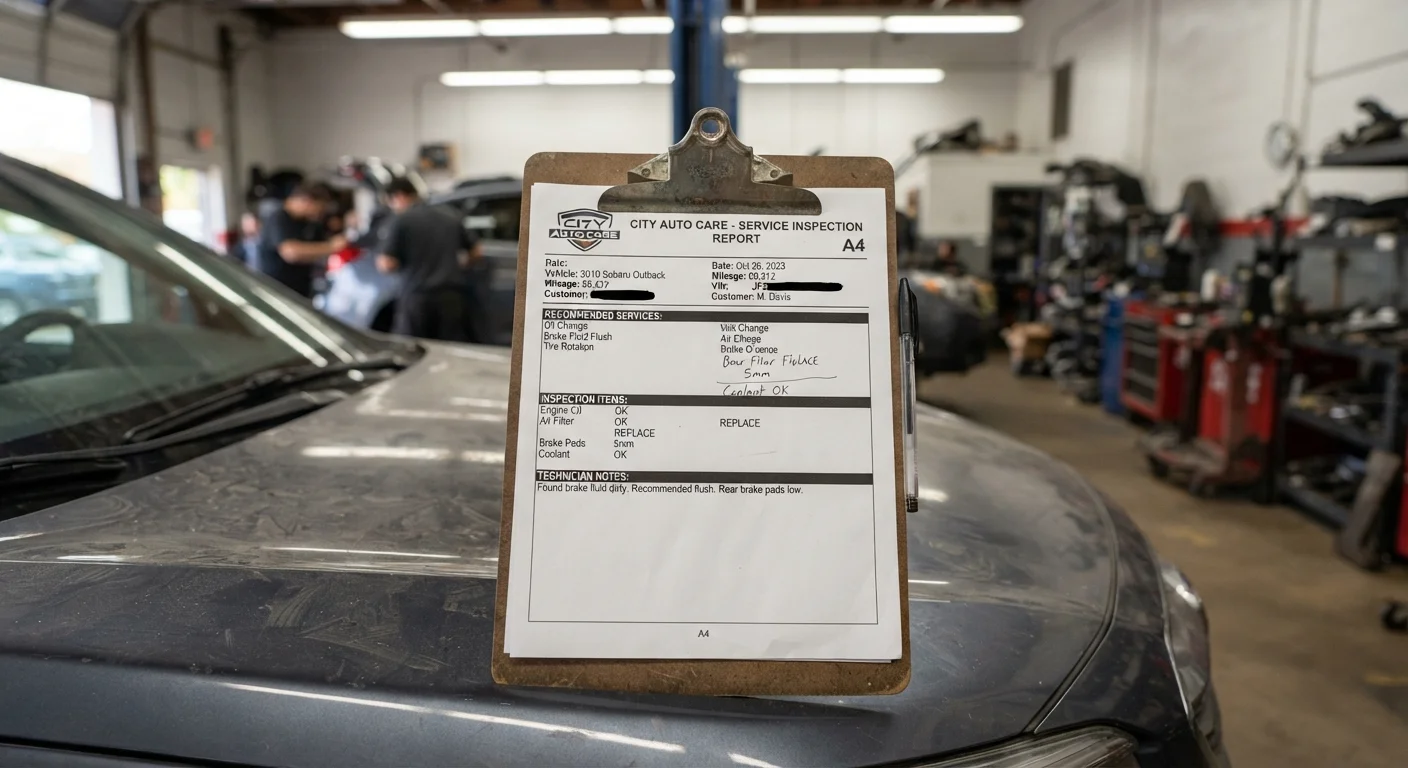 Reading a Mechanic's Report Without Feeling Lost
