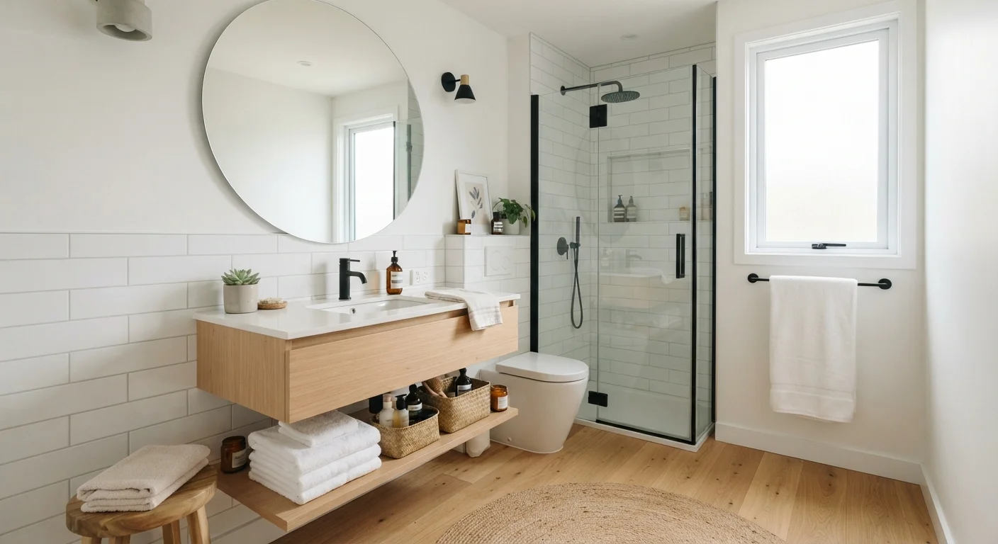 Small Bathroom, Bigger Feel: Layout and Storage Principles That Work