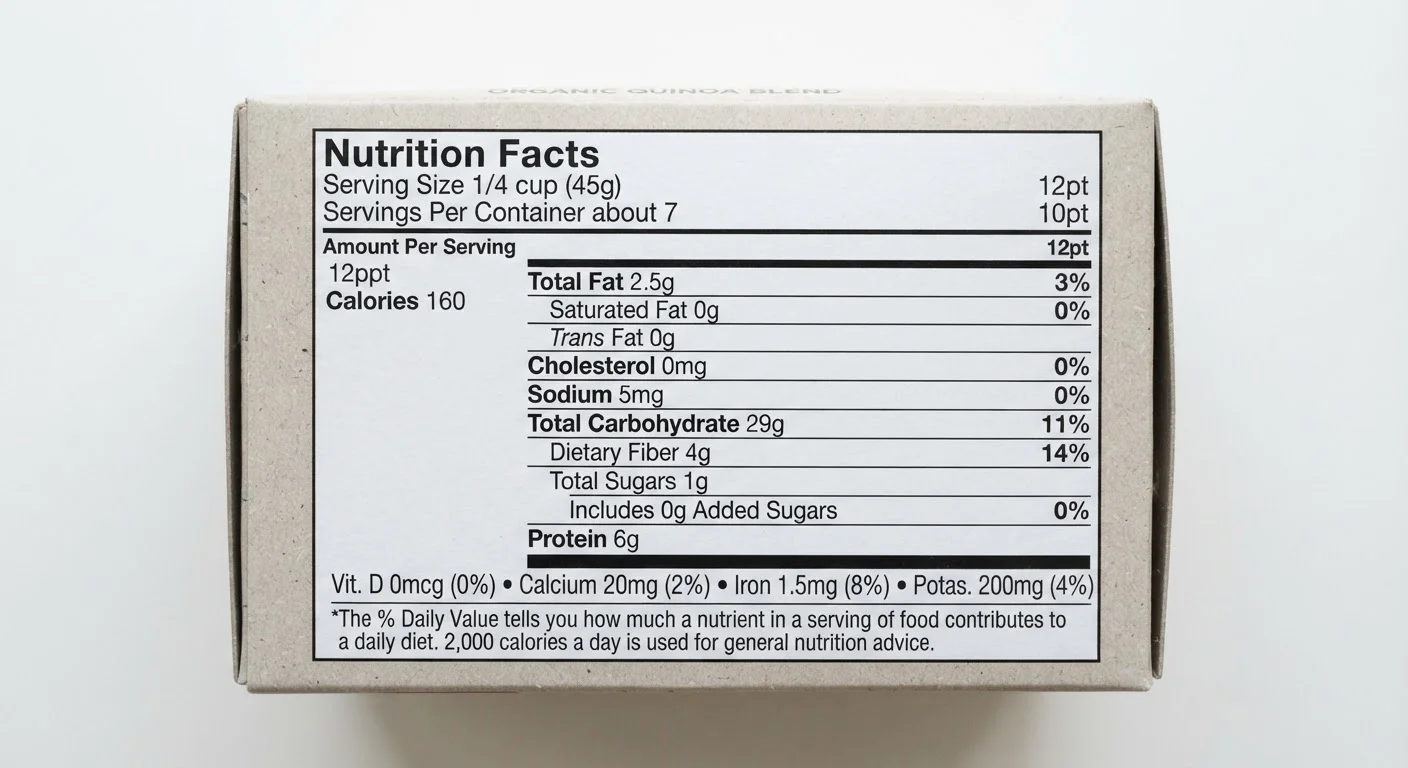 The Nutrition Labels on Packaged Food, Decoded