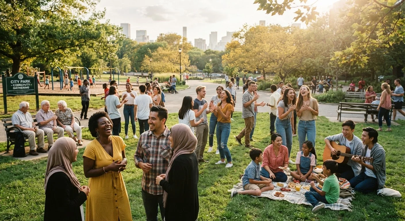 The Social Architecture of American Friendship