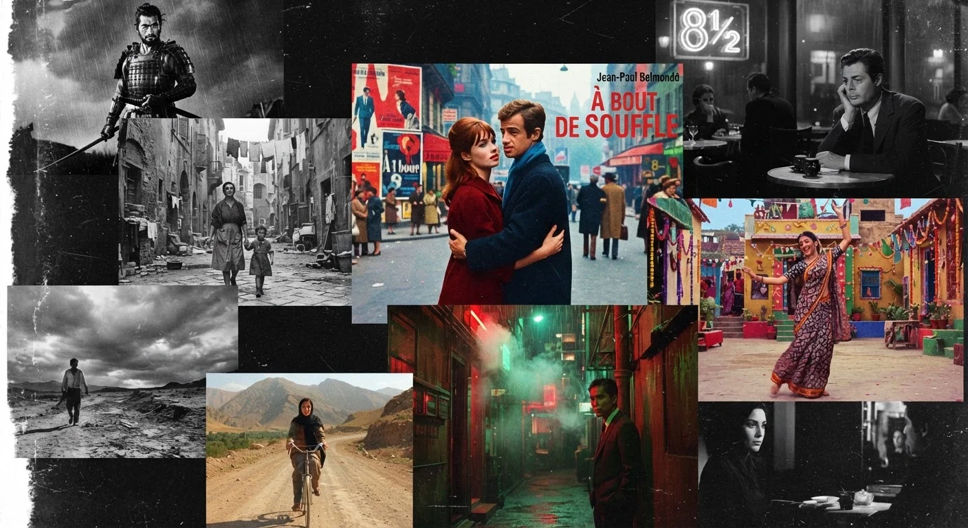 World Cinema Beyond Hollywood: Seven Movements That Reshaped the Art Form
